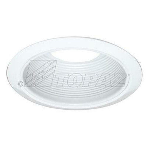 Topaz RT602WH/AT-28 - 6in Can Trim - Matte White - Airtight R40/PAR38 