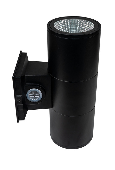 Topaz CLW-20PCS-BK - LED Wall Cylinder - CCT Selectable - Power Select 20W 