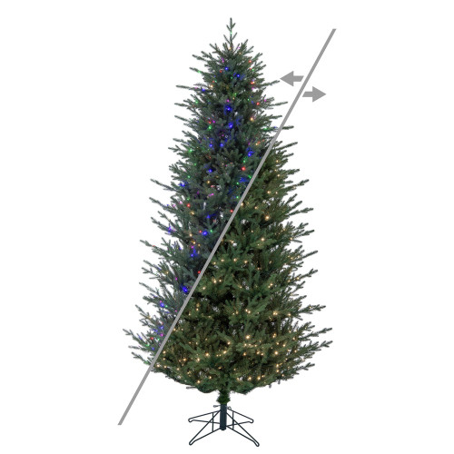 Vickerman A110286LEDCC - 9.5 ft Itasca Fraser Fir Prelit Color Changing LED Christmas Tree