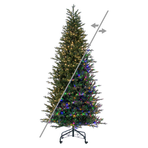 Vickerman G230883LEDCC - 9 ft Washington Fraser Fir Prelit Color Changing LED Christmas Tree
