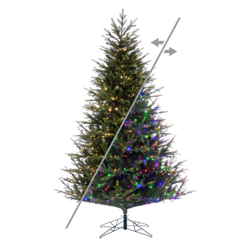 Vickerman G252268LEDCC - 6.5 ft Orchard Fraser Fir Prelit Color Changing LED Christmas Tree