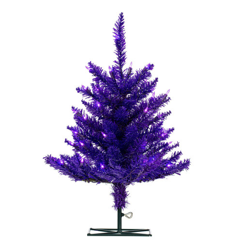 Vickerman K163121LED - 2 ft Purple Fir Prelit Purple LED Christmas Tree 