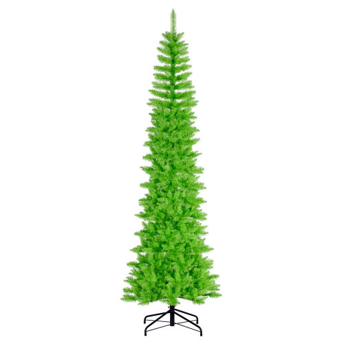 Vickerman K242885 - 9.5 ft Lime Pencil Unlit Christmas Tree