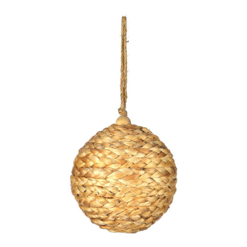 Vickerman JE230504 - 4 inch Natural Ball Christmas Ornament - 2 Pack