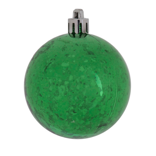 Vickerman M166604D - 8 inch Green Shiny Mercury Ball Christmas Ornament
