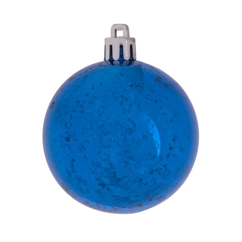 Vickerman M166702D - 10 inch Blue Shiny Mercury Ball Christmas Ornament