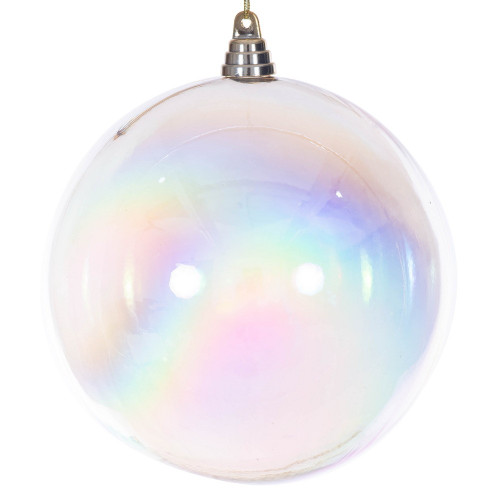 Vickerman MC250438W - 8 inch Champagne Ball Christmas Ornament