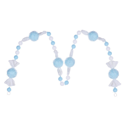 Vickerman MC254632 - Baby Blue Candy Candy Christmas Ornament