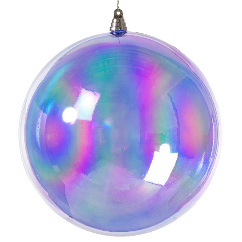 Vickerman MC255686W - 12 inch Lavender Ball Christmas Ornament