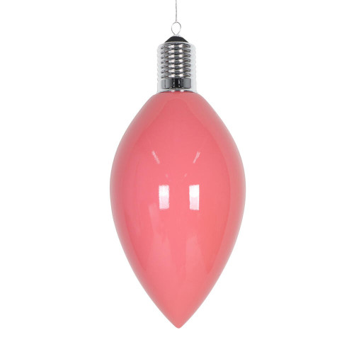 Vickerman MT232279 - 15.5 inch Pink Enamel C9 Bulb Christmas Ornament