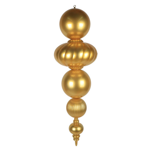 Vickerman MT257008UV - 54 inch Apple Candy Finial Outdoor Christmas Ornament 