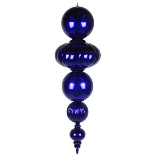 Vickerman MT257066 - 54 inch Purple Candy Finial Christmas Ornament 