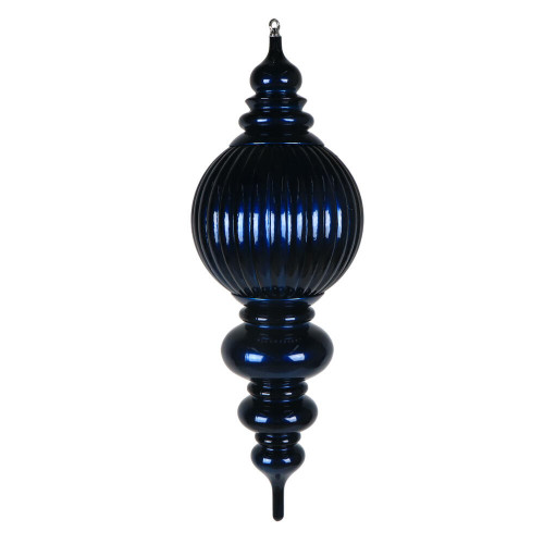 Vickerman MT257202 - 35 inch Blue Candy Finial Christmas Ornament