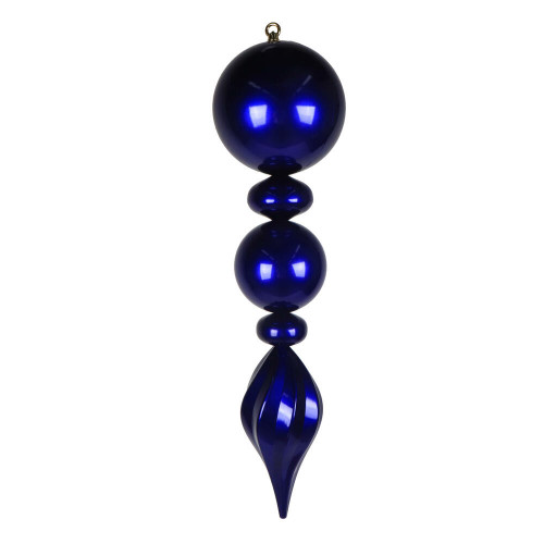 Vickerman MT257666 - 30 inch Purple Candy Finial Christmas Ornament