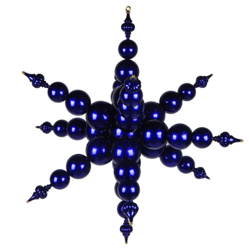 Vickerman MT257866 - 39 inch Purple Candy Finial Christmas Ornament