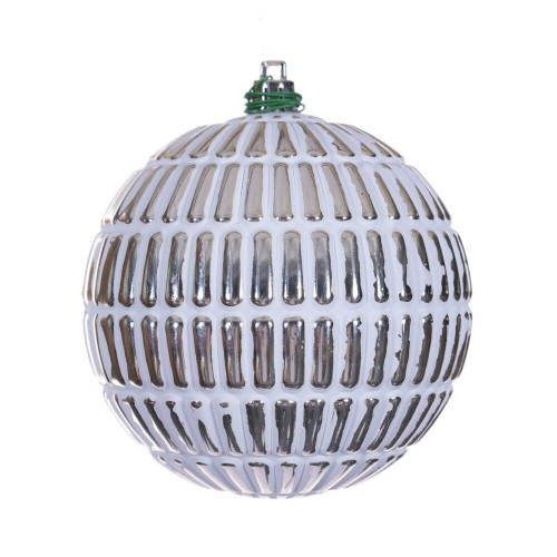 Vickerman N232638D - 4 inch Champagne Ball Christmas Ornament