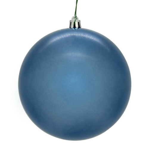 Vickerman N592052DPV - 8 inch Denim Pearl Ball Outdoor Christmas Ornament 