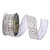 Vickerman QK250738 - Champagne Jewel Wired Decorative Ribbon - 1.75" x 10 Yards