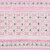 Vickerman QK251079 - Pink / Ivory Jewel Wired Decorative Ribbon - 4" x 5 Yards