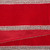 Vickerman QK251203 - Red / Champagne Velvet Wired Decorative Ribbon - 4" x 5 Yards