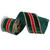 Vickerman QK251500 - Green / Red Velvet Wired Decorative Ribbon - 4" x 5 Yards 