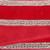 Vickerman QK251603 - Red / Gold Velvet Wired Decorative Ribbon - 4" x 10 Yards 
