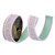 Vickerman QK251940 - Frosty Mint Sequin Wired Decorative Ribbon - 1.5" x 10 Yards 