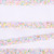 Vickerman QK252011 - White / Multi Dupion Wired Decorative Ribbon - 2.5" x 5 Yards 