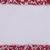 Vickerman QK252511 - White / Red Sequin Wired Decorative Ribbon - 4" x 5 Yards 