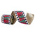 Vickerman QK252900 - Multi / Black Plaid Wired Decorative Ribbon - 4" x 10 Yards 