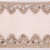 Vickerman QK253801 - Ivory Jewel Wired Decorative Ribbon - 4" x 5 Yards