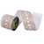 Vickerman QK254711 - Ivory Sequin Wired Decorative Ribbon - 4" x 5 Yards