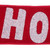 Vickerman QK254803 - Red / White Glitter Wired Decorative Ribbon - 4" x 5 Yards 