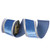 Vickerman QK255062 - Sea Blue Shiny Wired Decorative Ribbon - 4" x 5 Yards
