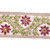 Vickerman QK256516 - Lime Jewel Floral Wired Decorative Ribbon - 2" x 10 Yards