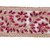 Vickerman QK256570 - Fuchsia / Gold Jewel Wired Decorative Ribbon - 2" x 5 Yards