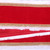 Vickerman QK256703 - Red / Gold Wired Decorative Ribbon - 4" x 10 Yards