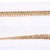 Vickerman QK258111G - White / Gold Velvet Wired Decorative Ribbon - 2.5" x 5 Yards 