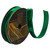 Vickerman QK258604 - Green Velvet Wired Decorative Ribbon - 1" x 10 Yards 