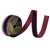 Vickerman QK258665 - Burgundy Velvet Wired Decorative Ribbon - 1" x 10 Yards