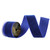 Vickerman QK258702 - Blue Velvet Wired Decorative Ribbon - 2.5" x 10 Yards