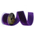 Vickerman QK258726 - Plum Velvet Wired Decorative Ribbon - 2.5" x 10 Yards 