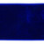Vickerman QK258822 - Cobalt Blue Velvet Wired Decorative Ribbon - 4" x 10 Yards