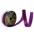 Vickerman QK259126 - Plum Velvet Wired Decorative Ribbon - 1" x 10 Yards 