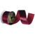 Vickerman QK259265 - Burgundy Velvet Wired Decorative Ribbon - 2.5" x 10 Yards 