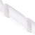 Vickerman QK259311 - White Velvet Wired Decorative Ribbon - 4" x 10 Yards