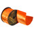 Vickerman QK259318 - Orange Velvet Wired Decorative Ribbon - 4" x 10 Yards 