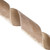 Vickerman QK259387 - Pewter Velvet Wired Decorative Ribbon - 4" x 10 Yards