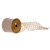 Vickerman QY230150 - Champagne Sequin Wired Decorative Ribbon - 4" x 10 Yards 