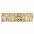 Vickerman QY231575 - Champagne Sequin Rectangle Wired Decorative Ribbon - 2.5" x 10 Yards 